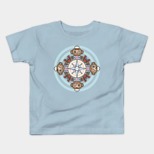 compass-rose Kids T-Shirt